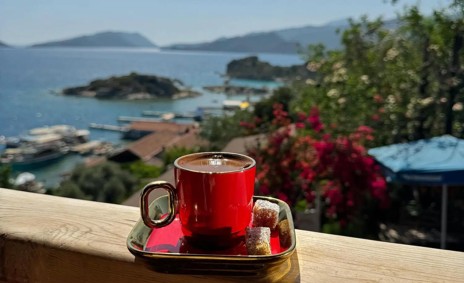 Turkish coffee in Bodrum